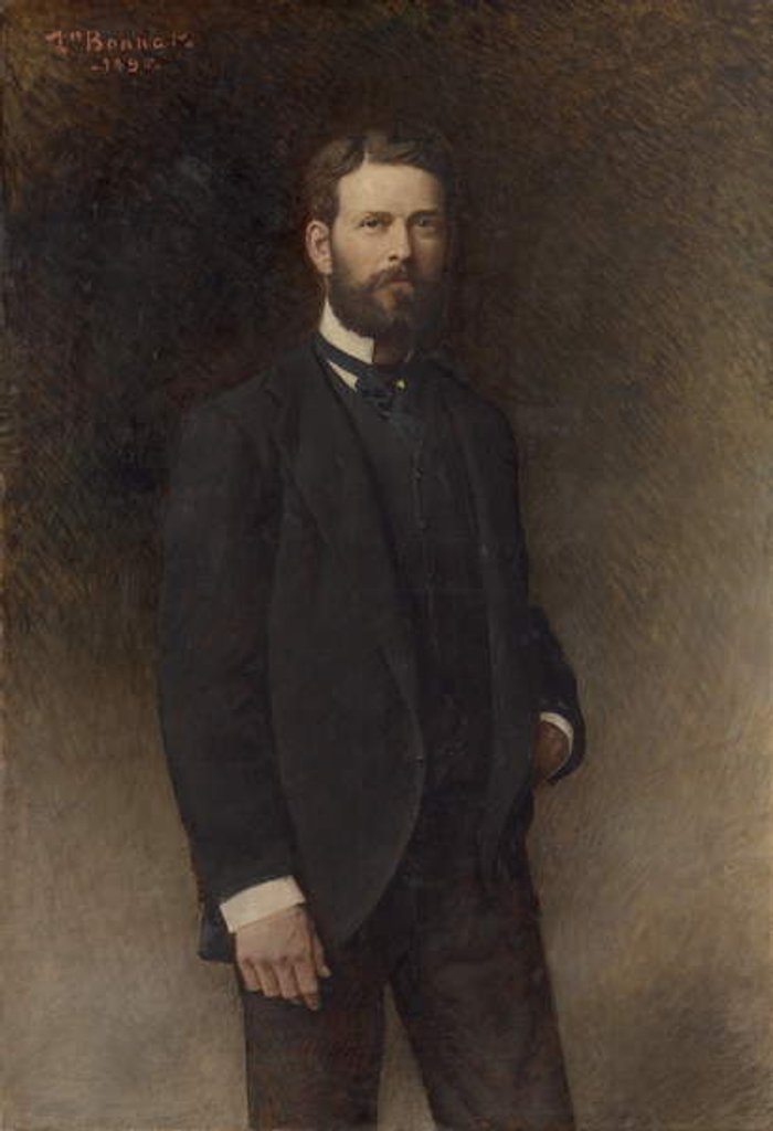 Detail of Portrait of Henry Field, 1896 by Leon Joseph Florentin Bonnat