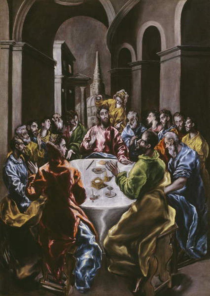 Detail of The Feast in the House of Simon, 1608-14 by El Greco