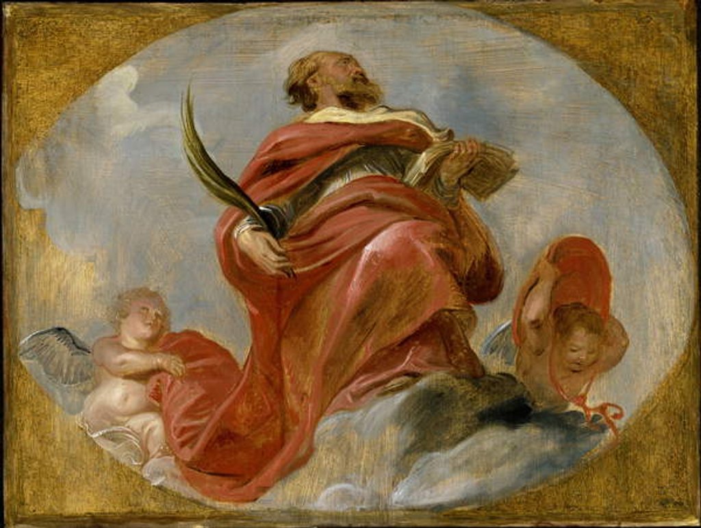 Detail of St. Albert of Louvain, 1620 by Peter Paul Rubens