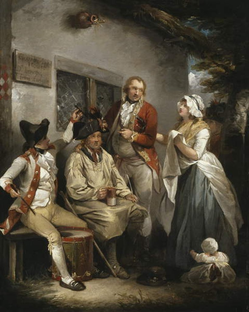 Detail of Trepanning a Recruit, c.1790 by George Morland