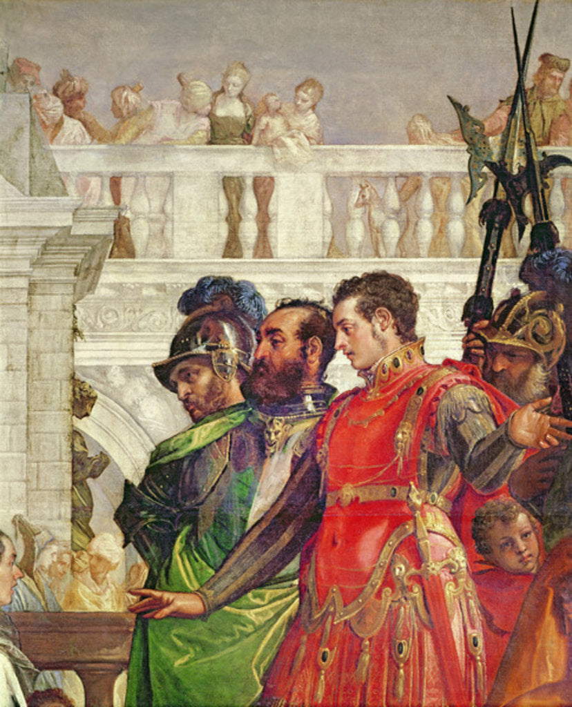Detail of Family of Darius before Alexander the Great by Veronese