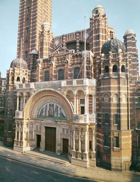 Detail of View of Westminster Cathedral by Anonymous
