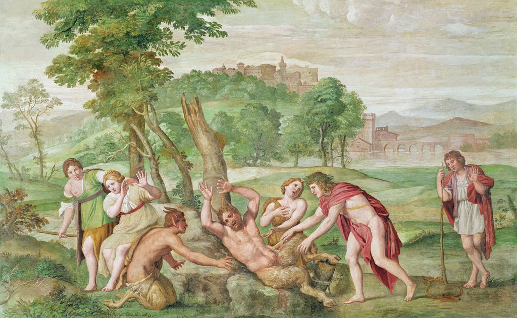 Detail of The Flaying of Marsyas, c.1616-18 by Domenichino