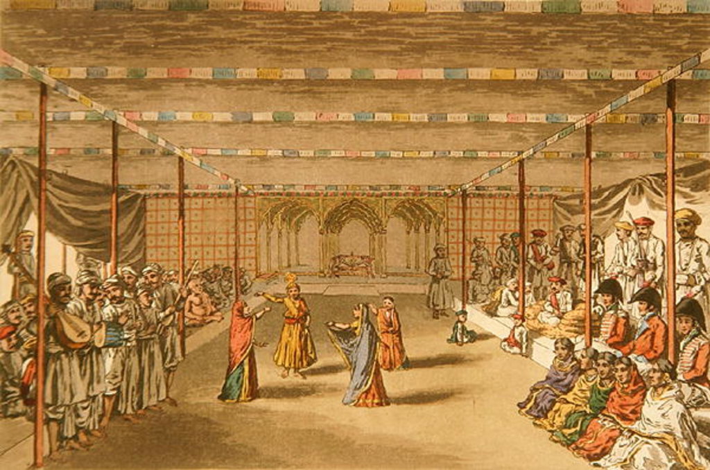 Detail of The Janumushtoomee by John Augustus Atkinson