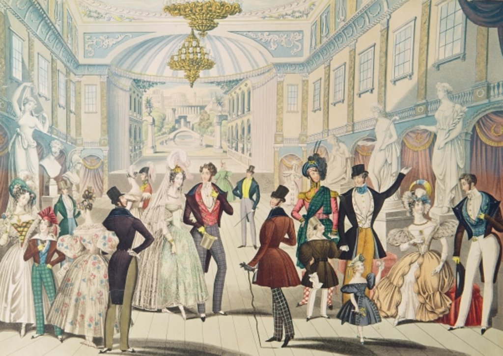 Detail of Summer Fashions for 1836 by English School
