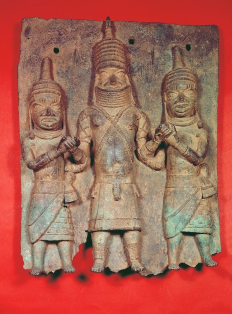 Detail of Benin Plaque, Nigeria by Benin Benin