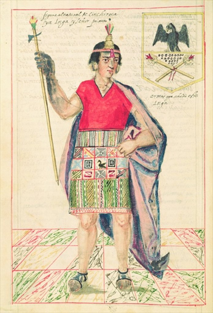 Illustration of Cincheroca by Spanish School