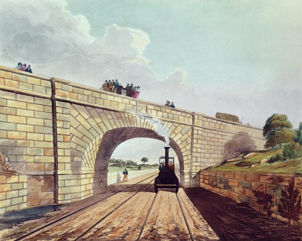 Detail of Rainhill Bridge by Thomas Talbot Bury