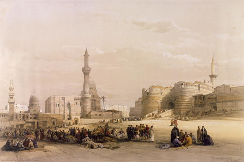 The Entrance to the Citadel of Cairo by David Roberts