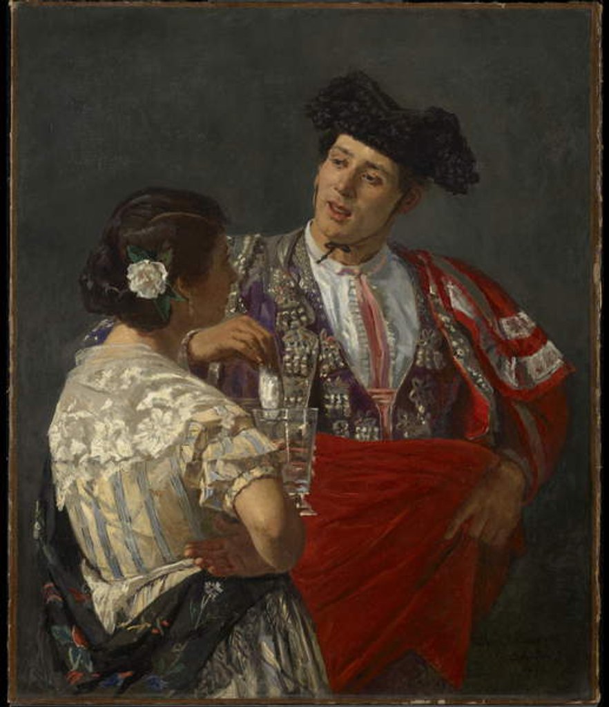 Detail of Offering the Panal to the Bullfighter, 1873 by Mary Stevenson Cassatt
