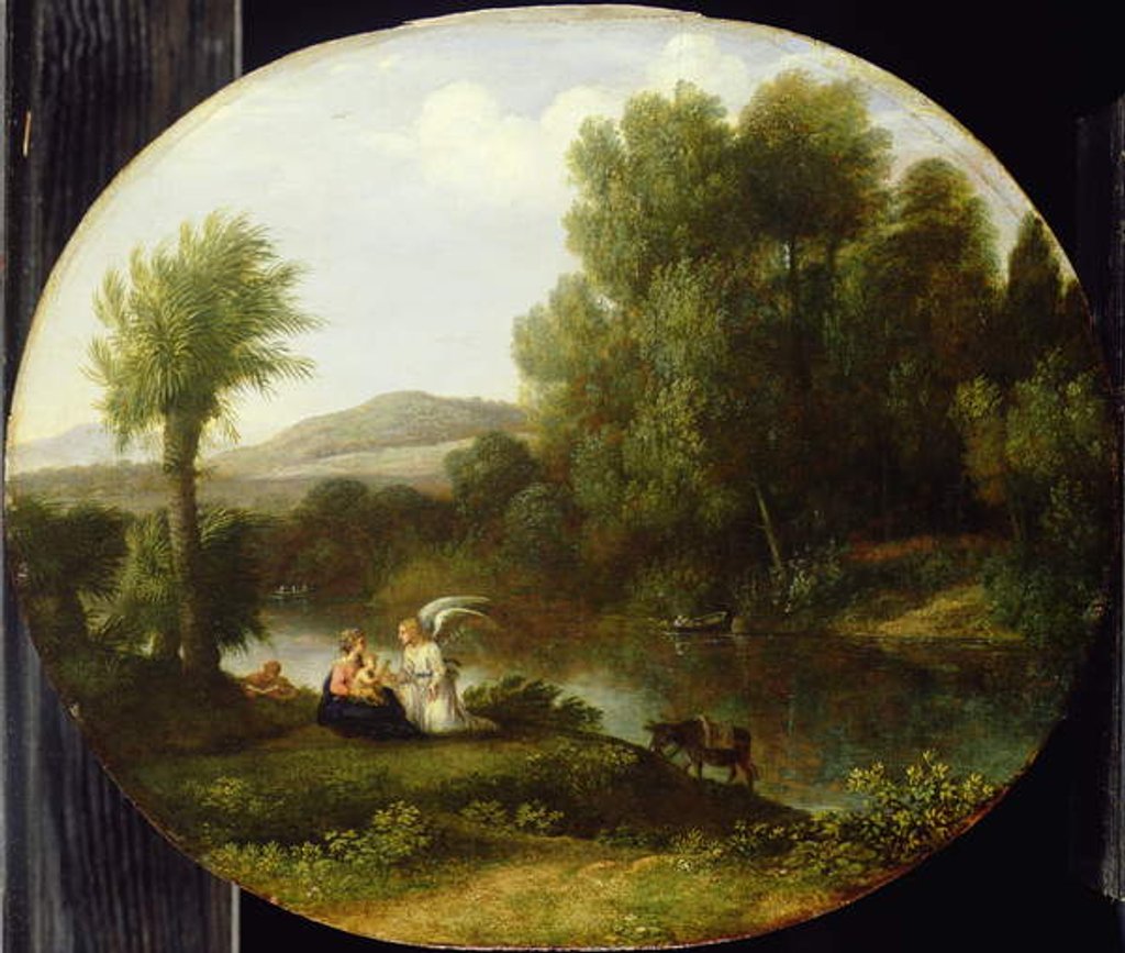 Detail of Rest on the Flight into Egypt, 1646 by Claude Lorrain