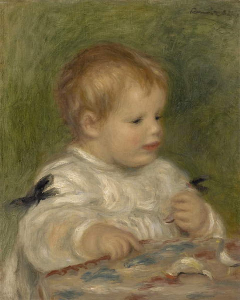 Detail of Jacques Fray, 1904 by Pierre Auguste Renoir