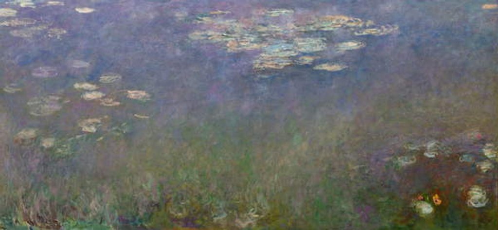 Detail of Water Lilies c.1915-26 by Claude Monet