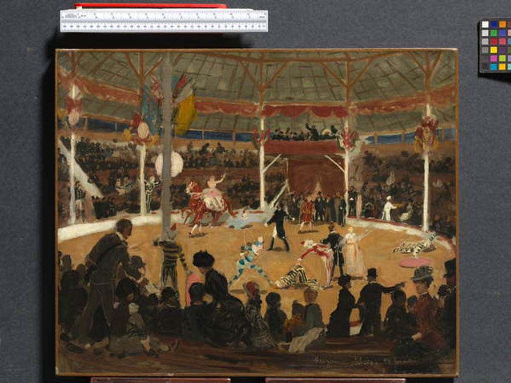 Detail of The Circus, 1889 by Marie Clementine Valadon