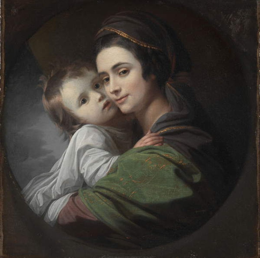 Detail of Elizabeth Shewell West and Her Son, Raphael, c.1770 by Benjamin West