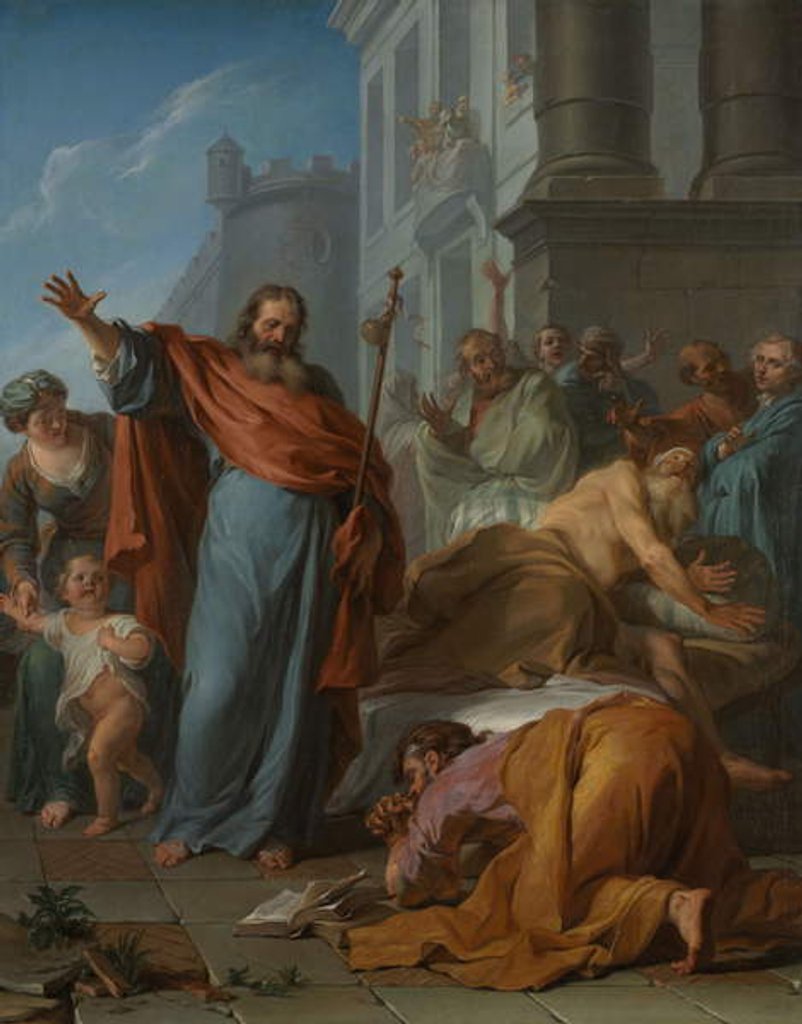 Detail of The Miracles of Saint James the Greater, 1726 by Noel-Nicholas Coypel