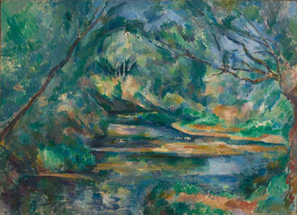 Detail of The Brook, c.1895-1900 by Paul Cezanne