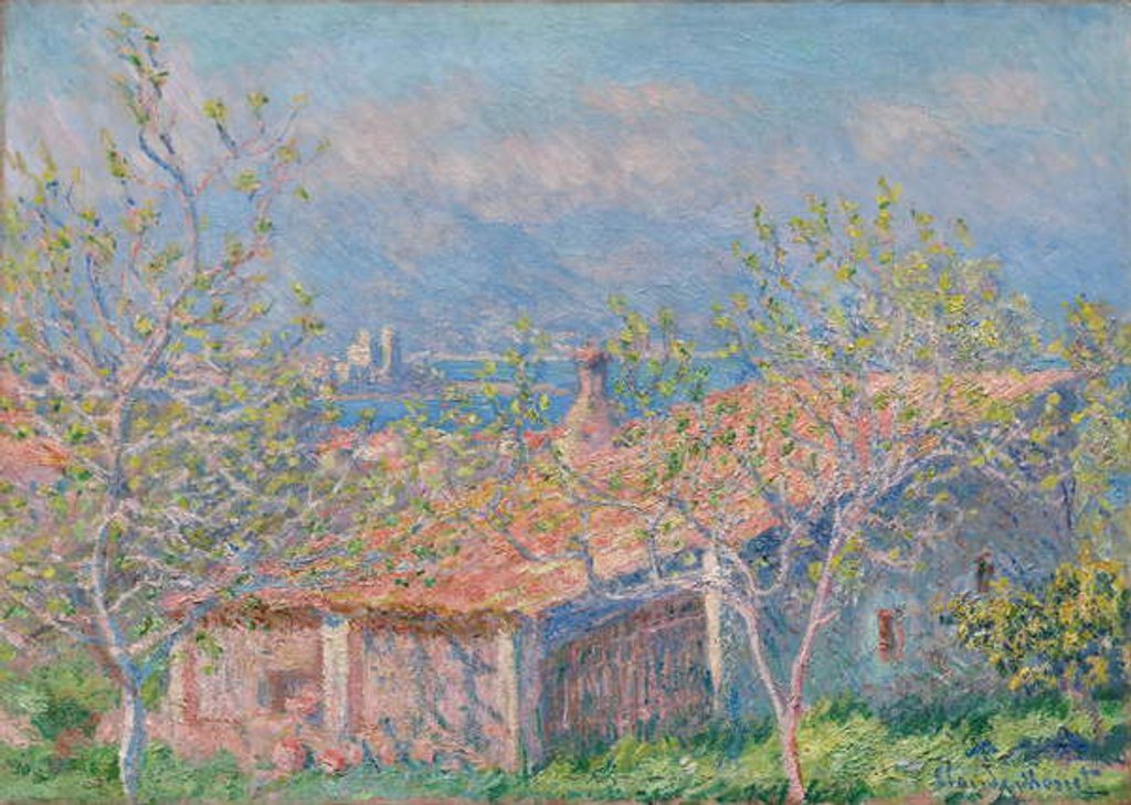 Detail of Gardener's House at Antibes, 1888 by Claude Monet