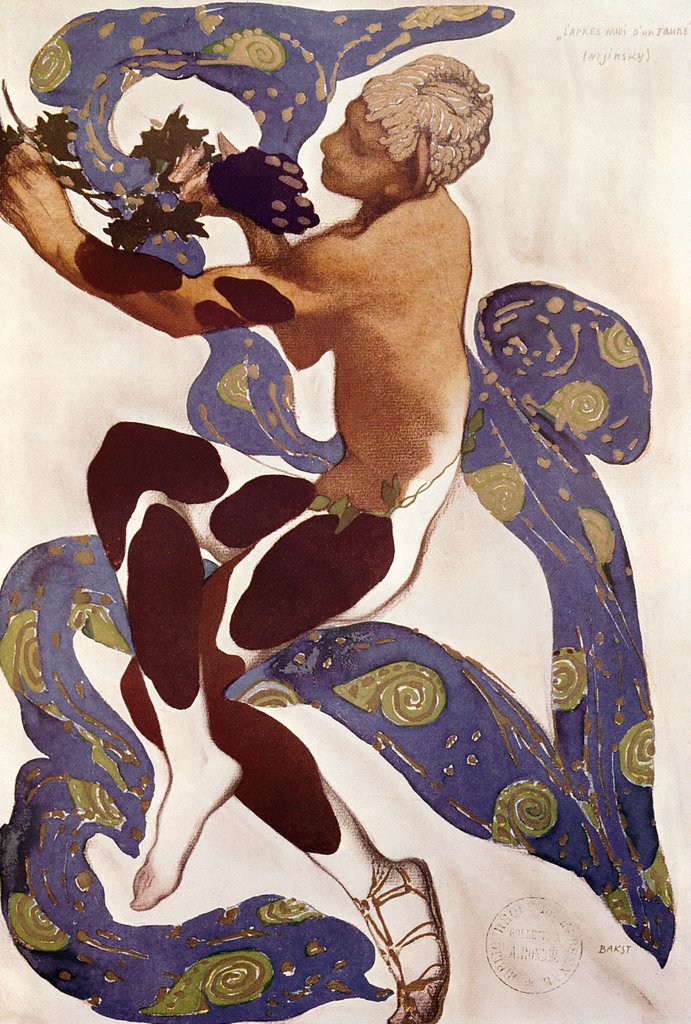 Detail of Afternoon of a Faun, 1912 by Leon Bakst