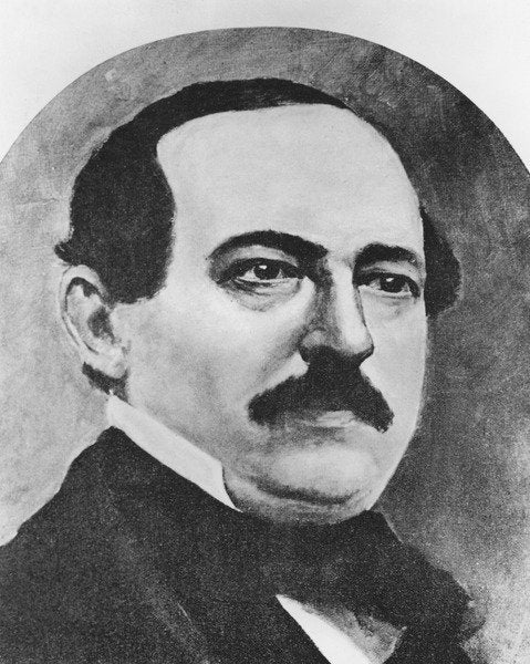 Detail of Rafael Maria Baralt by French School