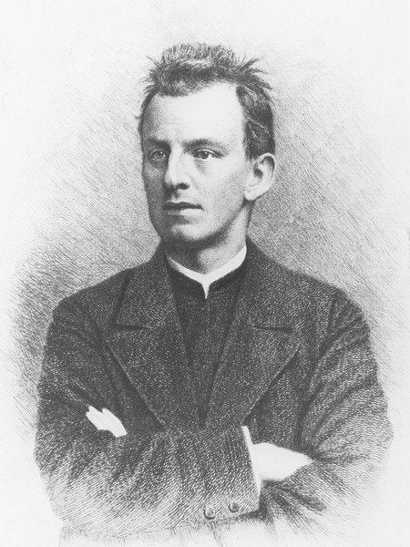 Detail of Gerhart Hauptmann by German School