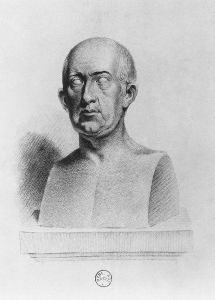 Detail of Gaspar Melchor de Jovellanos by Spanish School