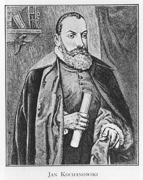 Detail of Jan Kochanowski by French School