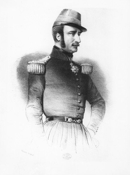 Detail of General Bedeau by Benjamin Roubaud