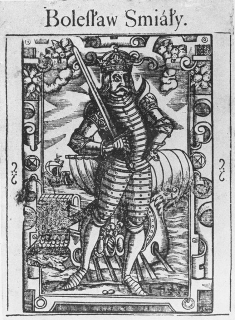 Detail of Boleslaw II the Generous by School Polish