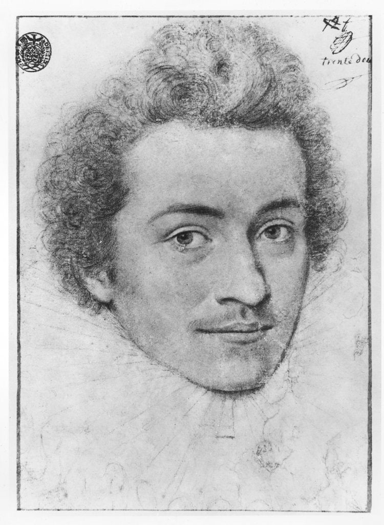 Detail of Louis de Clermont, seigneur de Bussy d'Amboise by French School
