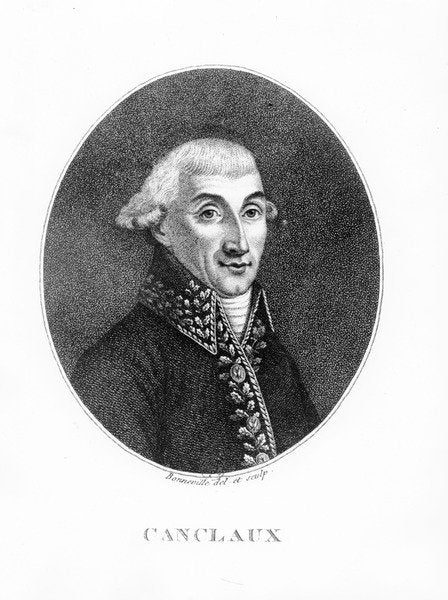 Detail of Jean Baptiste Camille de Canclaux by Francois Bonneville