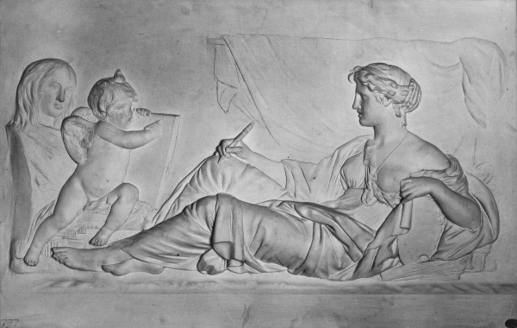Detail of History, c.1810 by Claude Michel Clodion