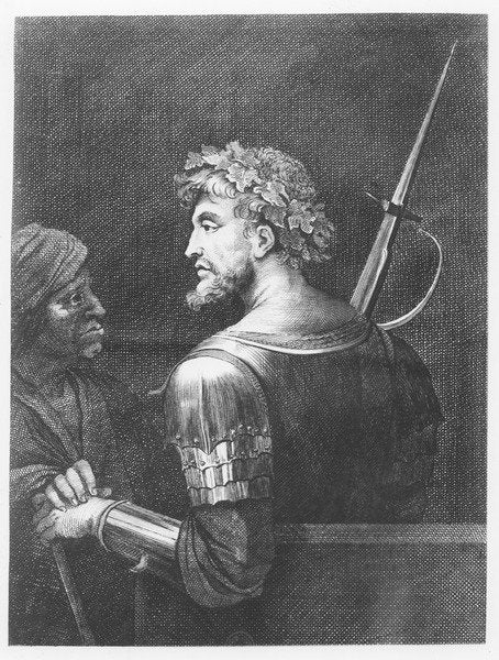 Detail of Gonzalo Fernandez de Cordoba by French School