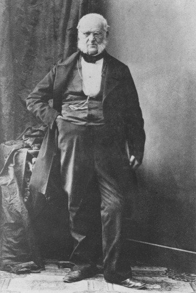 Detail of Portrait of Casimir Pfyffer von Altishofen by French Photographer