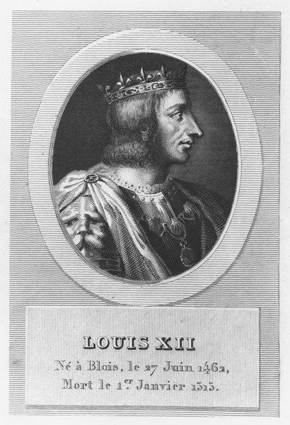Detail of Louis XII, King of France by French School