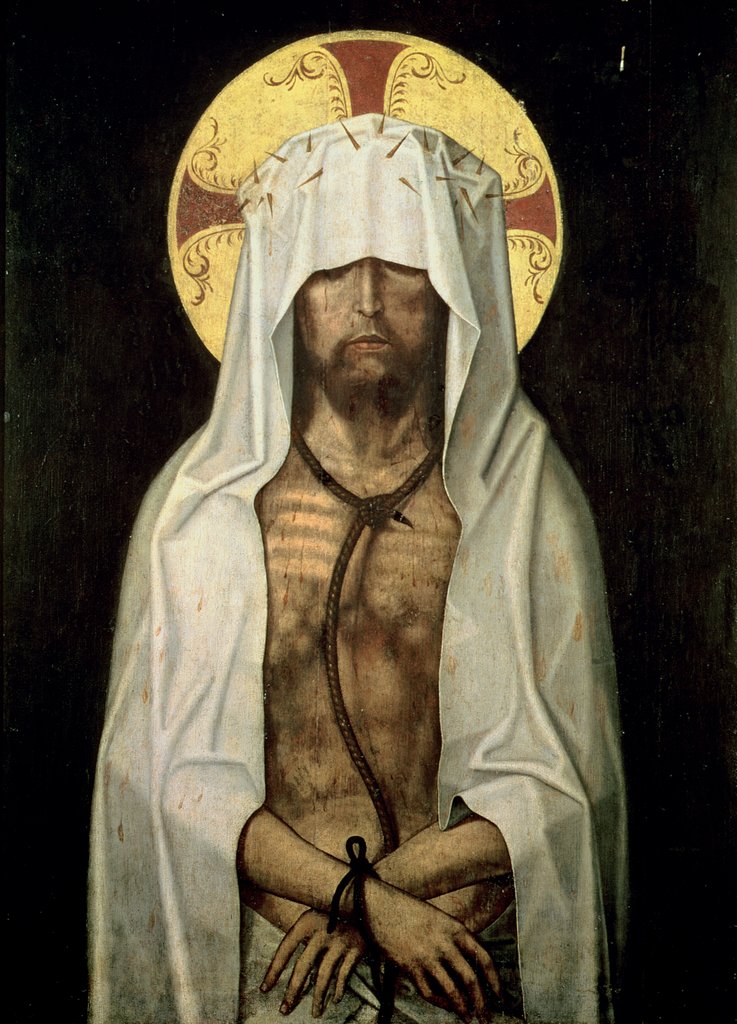 Detail of Ecce Homo by Portuguese School