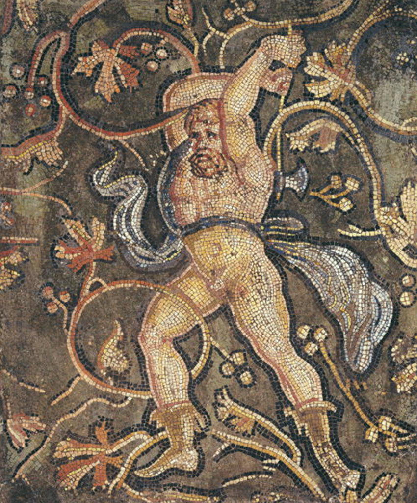 Detail of Lycurgus Cutting the Grape Vine by Roman Roman