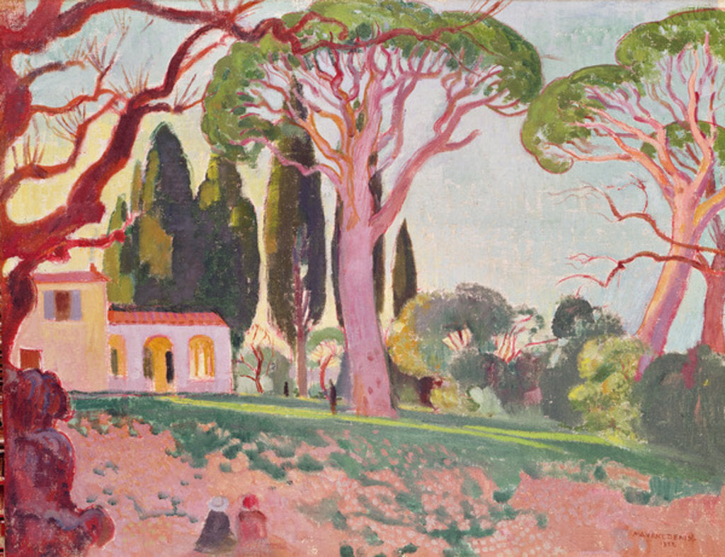 Detail of Saint-Cassien Chapel, Cannes, 1922 by Maurice Denis