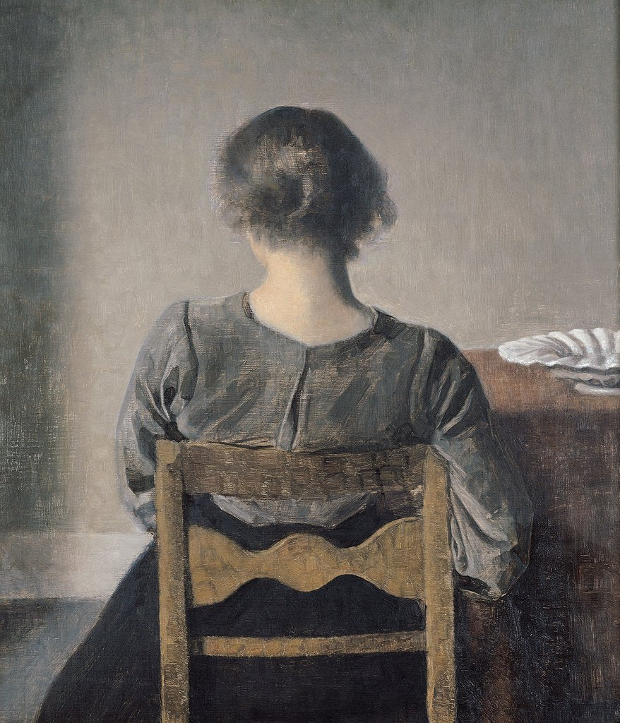 Detail of Rest, 1905 by Vilhelm Hammershoi