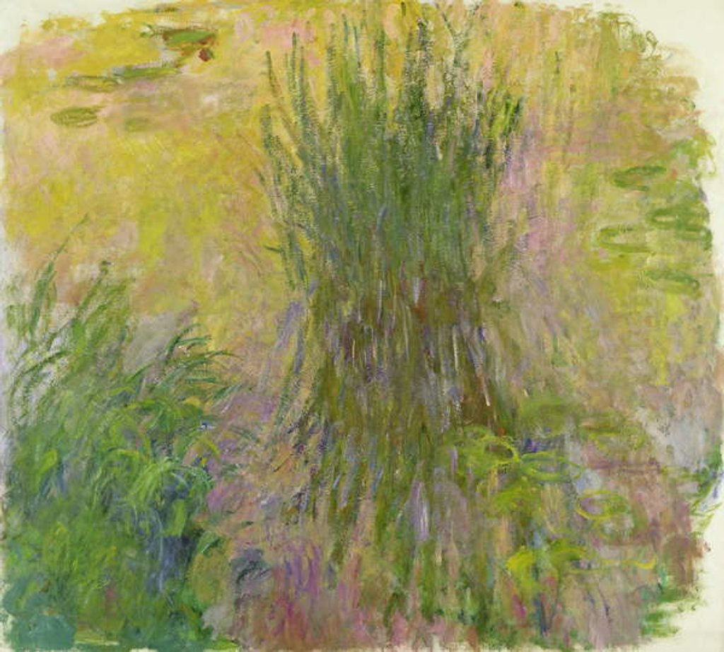 Detail of Waterlilies by Claude Monet