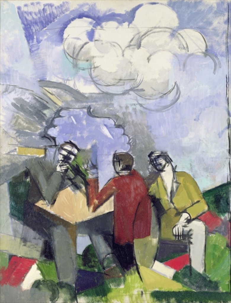 Detail of The Conquest of the Air, 1913 by Roger de La Fresnaye