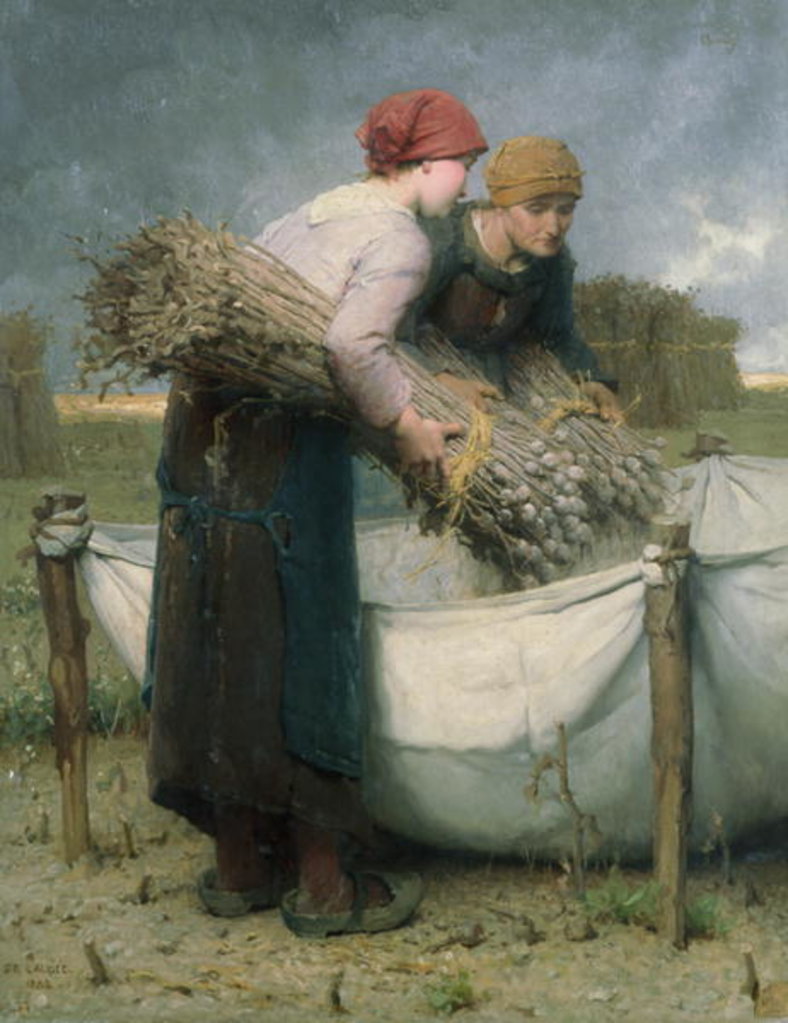 Detail of Women in the Field, 1882 by Desire Francois Laugee