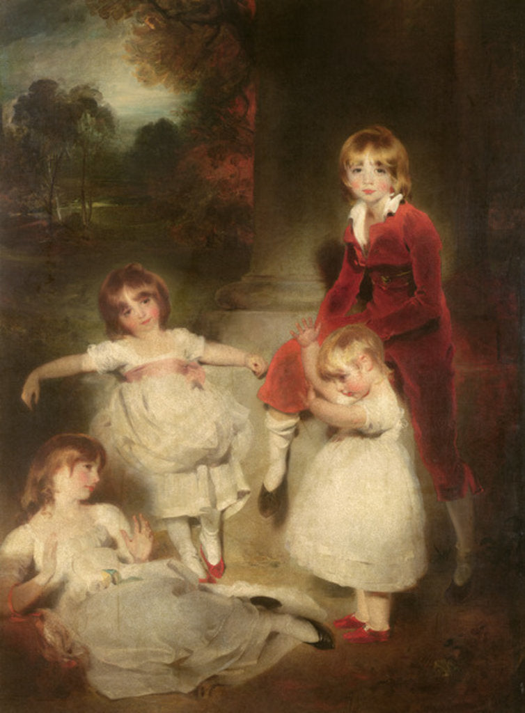 Detail of The Children of John Angerstein by Thomas Lawrence