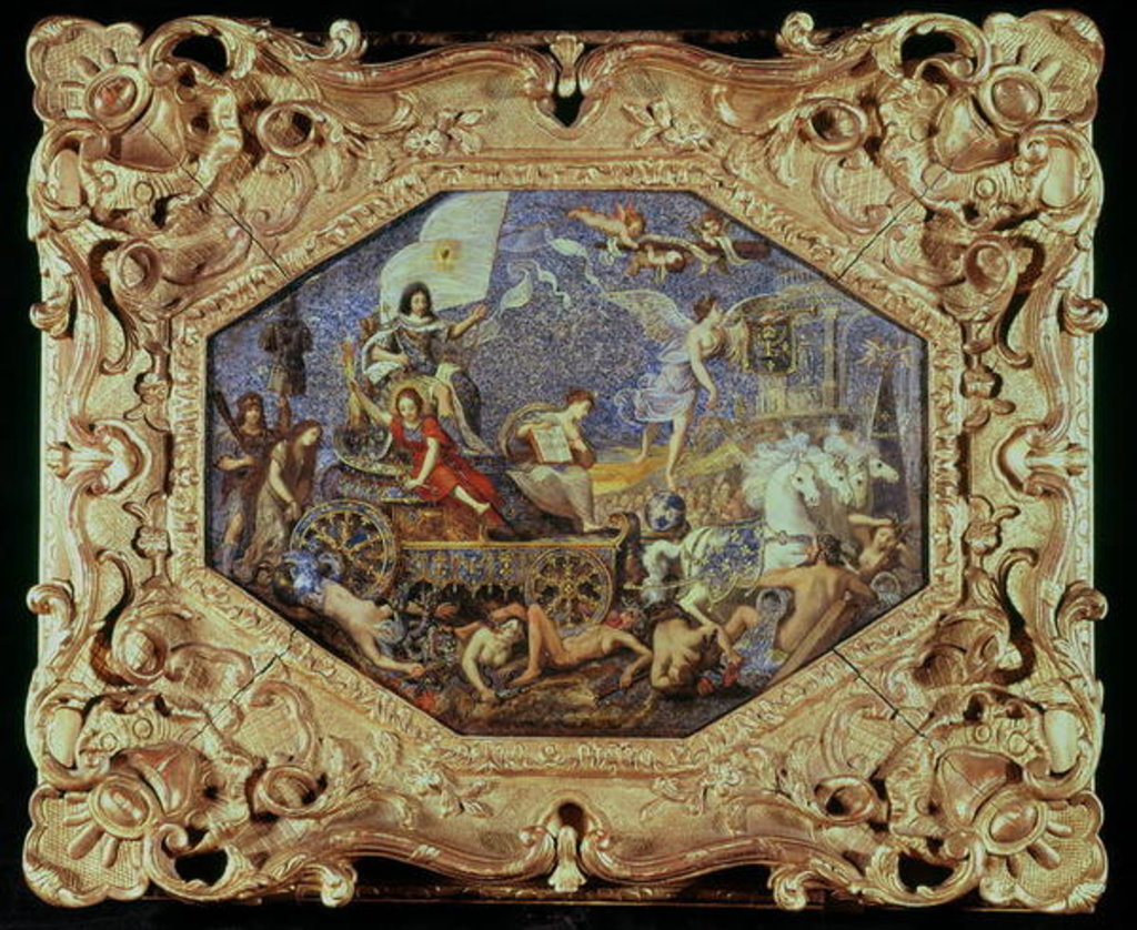 Detail of The Triumph of Louis XIII over the Enemies of Religion by Jacques Stella