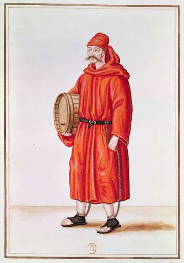 Detail of Galley Slave from Venice by French School