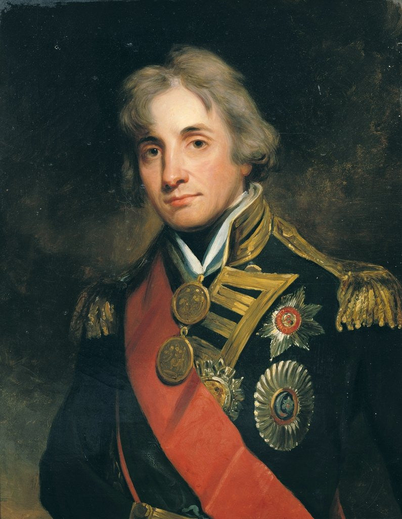 Detail of Portrait of Nelson by George Peter Alexander Healy
