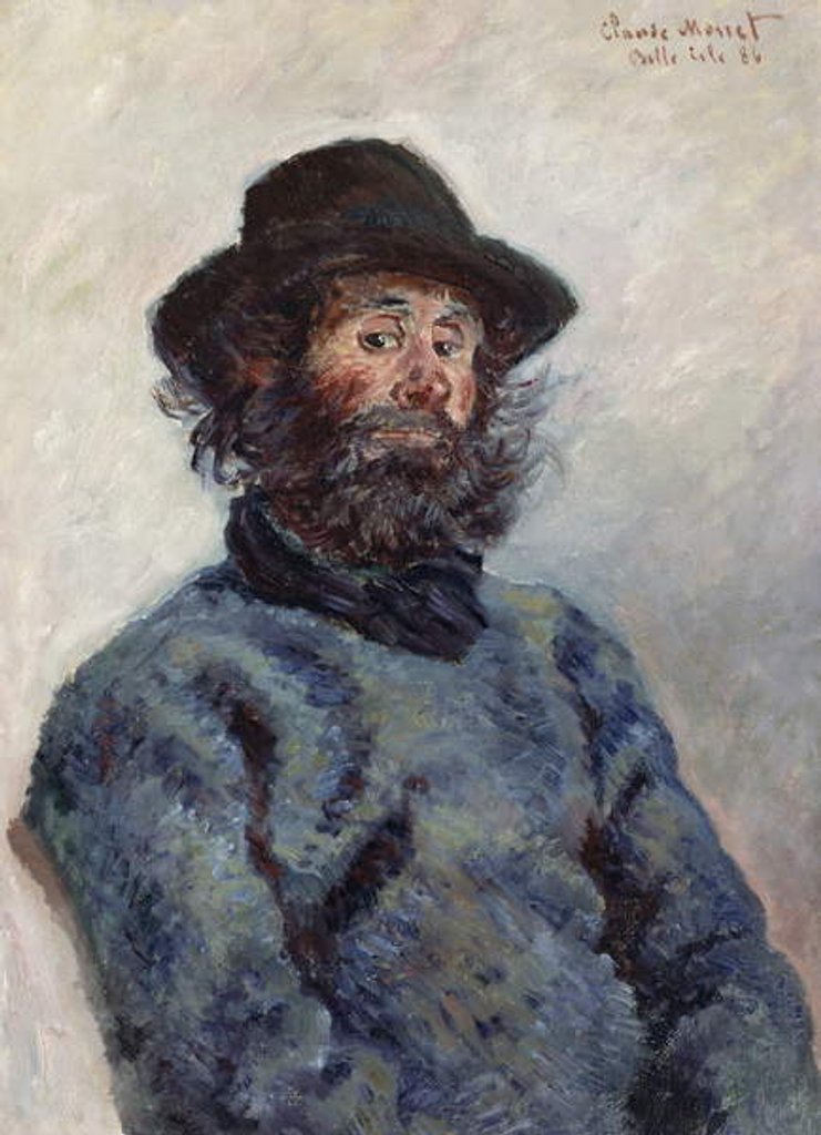 Detail of Poly, Fisherman at Belle-Ile, 1886 by Claude Monet