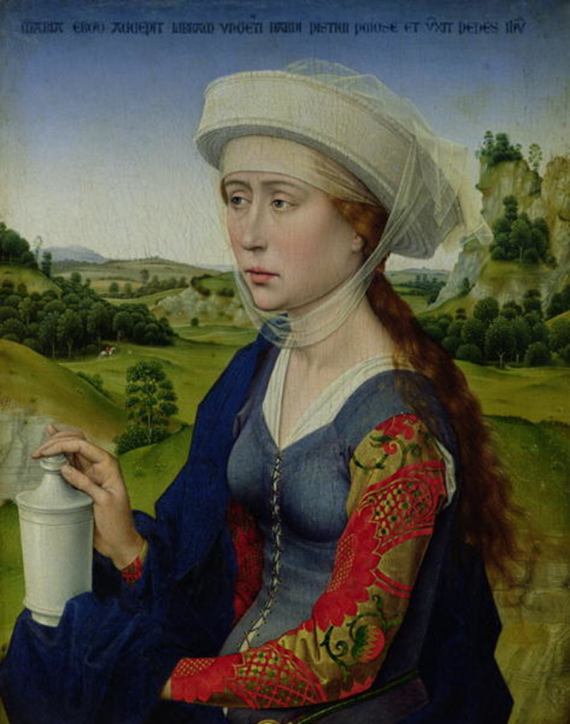 Detail of Mary Magdalene by Rogier van der Weyden
