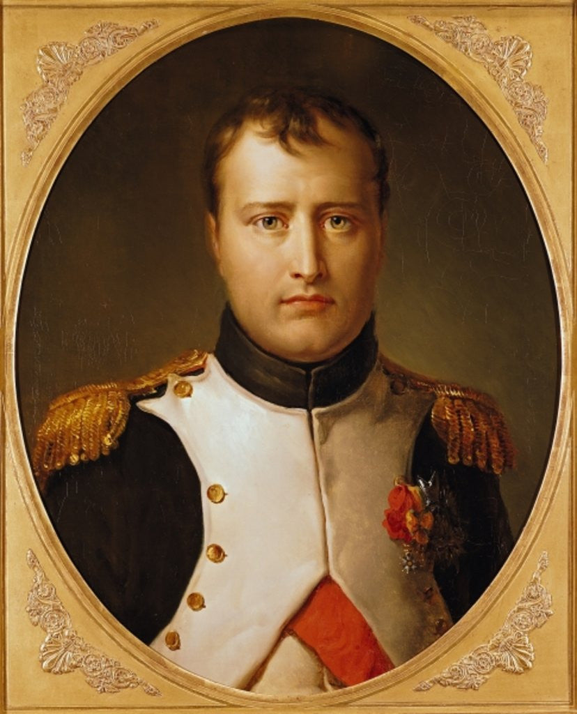 Detail of Portrait of Napoleon in Uniform by Francois Pascal Simon