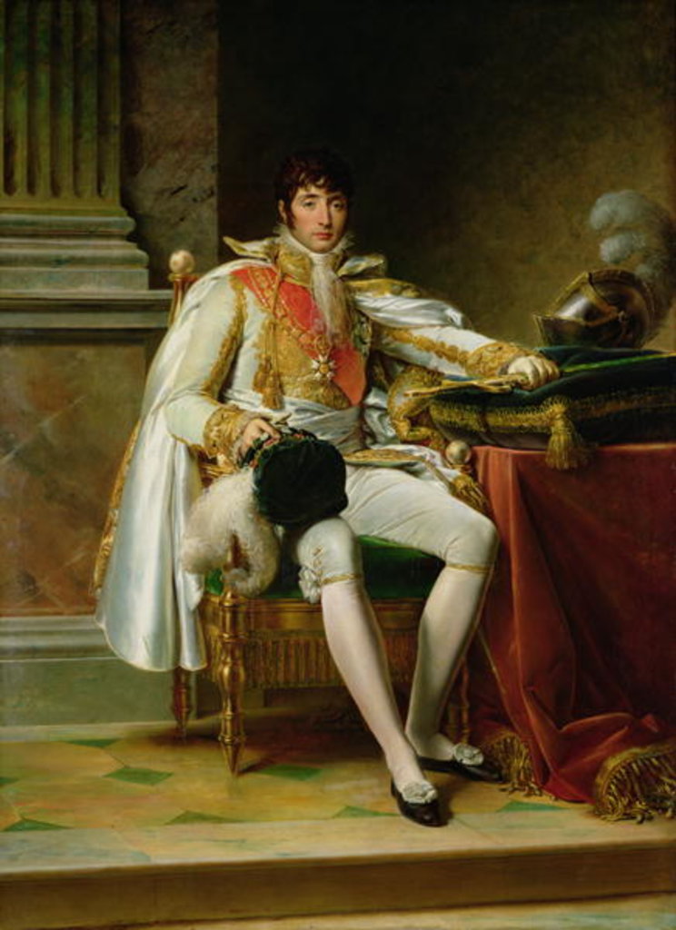 Detail of Louis Bonaparte 1806 by Francois Pascal Simon Baron Gerard